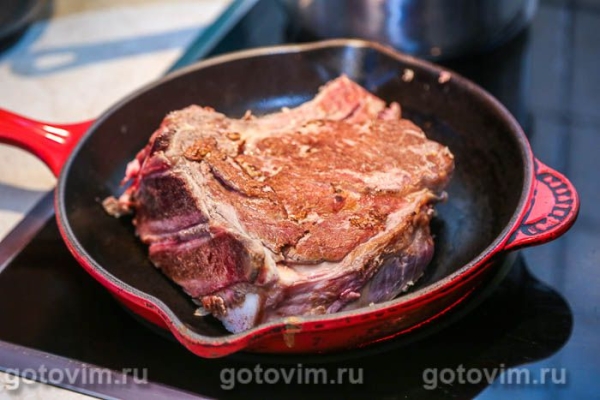 Говядина с шалфеем, запеченная в рукаве