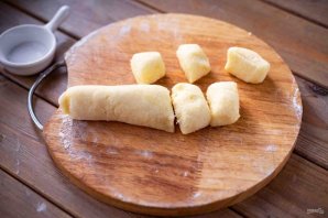 Ньокки с креветками Ньокки с креветками