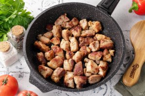 Мясо по-сербски Мясо по-сербски