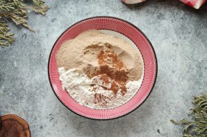 Морковно-гречневый кекс