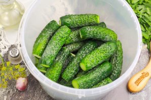 Рецепт малосольных огурцов на зиму Рецепт малосольных огурцов на зиму