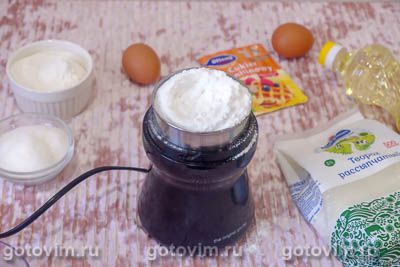 Творожные пончики с ванилью