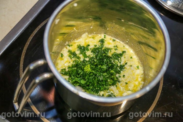 Спаржа с польским соусом