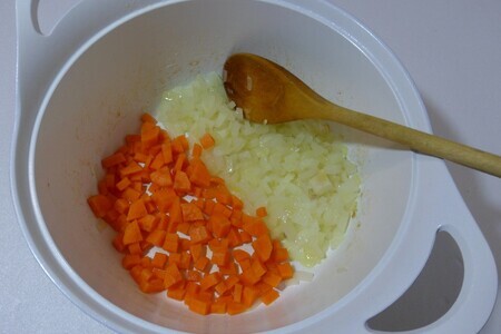 Суп с мясным фаршем и овощами Суп с мясным фаршем и овощами