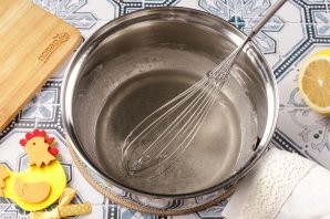 Глазурь для кулича нелипкая