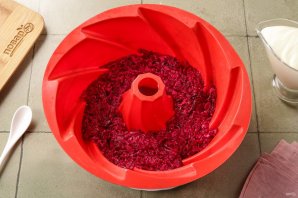 Селедочная шуба (с желатином) Селедочная шуба (с желатином)