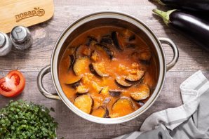 Баклажаны в томате на зиму Баклажаны в томате на зиму