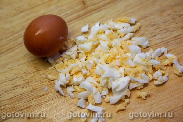 Чебуреки с кальмарами и яйцом Чебуреки с кальмарами и яйцом