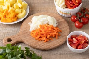 Овощное рагу по-домашнему Овощное рагу по-домашнему