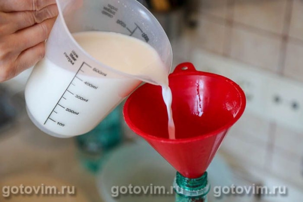 Блины в бутылке