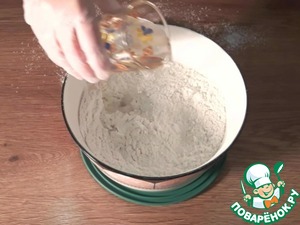 Белый хлеб домашней выпечки