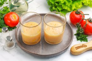 Омлет в стакане