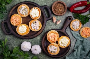 Слоеные тарталетки Слоеные тарталетки