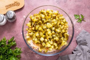 Винегрет с квашеной капустой Винегрет с квашеной капустой