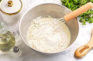 Пышные оладьи с творогом Пышные оладьи с творогом