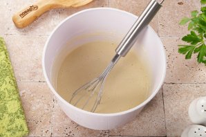 Заливной пирог с капустой