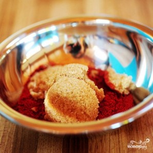 Жареные свиные ребрышки в духовке Жареные свиные ребрышки в духовке