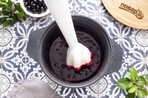 Черная смородина с агар-агаром на зиму Черная смородина с агар-агаром на зиму