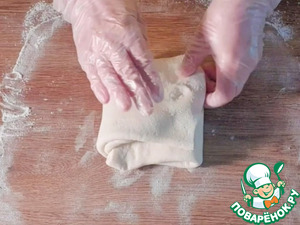 Хлеб из слоеного теста с травами Хлеб из слоеного теста с травами