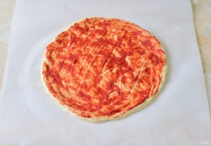 Пицца с сыром "Моцарелла"