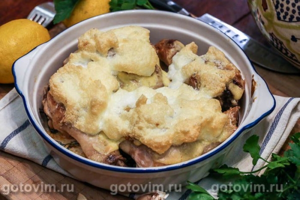 «Курица под снегом» из запеченных взбитых белков «Курица под снегом» из запеченных взбитых белков