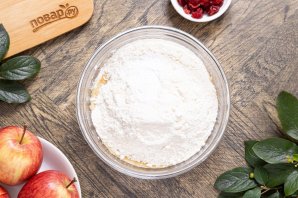 Постные яблочные кексы Постные яблочные кексы