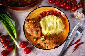 Курица в остром соусе Курица в остром соусе