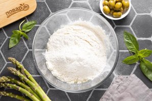 Зеленая пицца