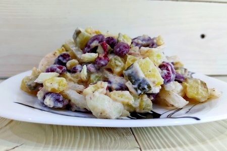 Салат с фасолью Салат с фасолью