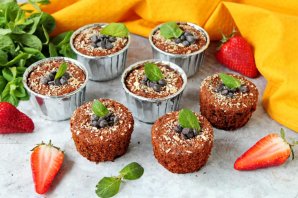 Шоколадные кексы из кокосовой муки Шоколадные кексы из кокосовой муки