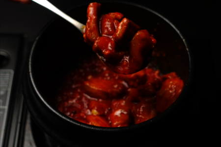 Острый корейский суп кочудян-чиге