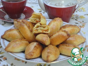 Быстрые пирожки с капустой