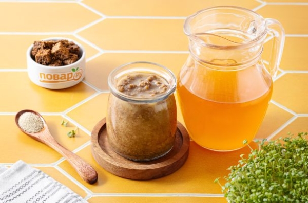 Закваска для кваса на дрожжах Закваска для кваса на дрожжах