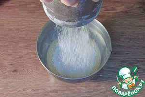 Сдобный разборный пирог с яблоками