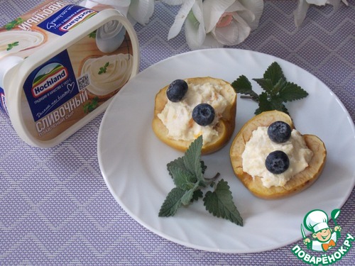 Фаршированные яблоки с сыром Фаршированные яблоки с сыром