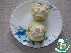 Фаршированные яблоки с сыром Фаршированные яблоки с сыром