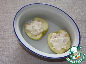Фаршированные яблоки с сыром Фаршированные яблоки с сыром
