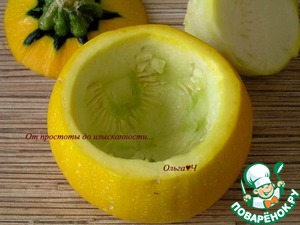 Фаршированные кабачки "Апельсинка"