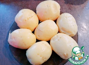 Фаршированный картофель в мундире Фаршированный картофель в мундире