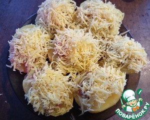Фаршированный картофель в мундире Фаршированный картофель в мундире
