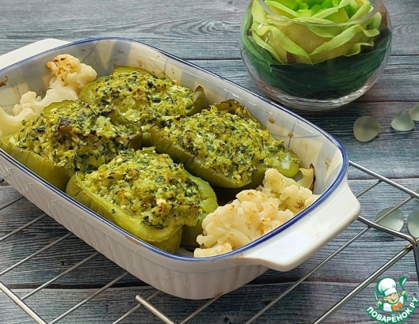 Фаршированный перец "В крапинку"