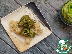 Фаршированный перец "В крапинку"