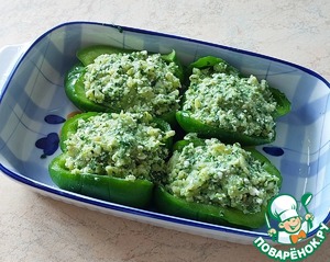 Фаршированный перец "В крапинку"