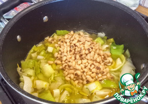 Фасоль и фенхель с гремолатой