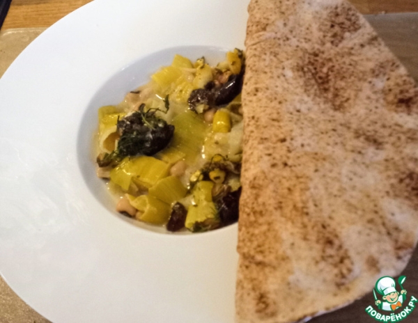 Фасоль и фенхель с гремолатой