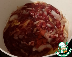 Фасоль с тахини, орехами и лимоном