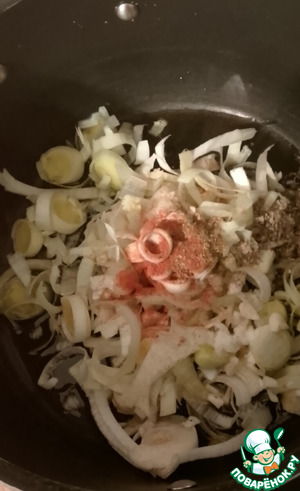 Фасоль с томатами, орегано и фетой Фасоль с томатами, орегано и фетой