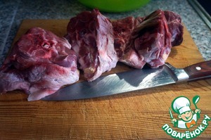 Фасолевый суп с бараниной Фасолевый суп с бараниной