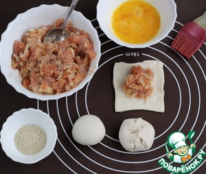 Ленивые мини пирожки с индейкой