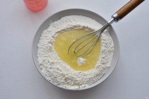 Белая пицца с лососем